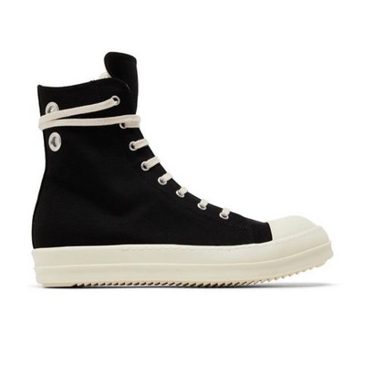 Rick Owens Lido DRKSHDW High Black Milk (USED) Size 10 Men's