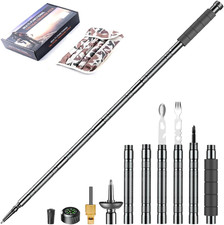 Trekking Pole Tactical Walking Stick, Multifunctional Lightweight Aircraft Alumi