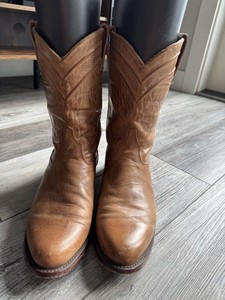 JRC & Sons Creed Goat Leather Western Cowboy Boots Men\'s 10.5D Brown 10.5 D JRC & Sons Clothing, Shoes & Accessories for Men on Sale up  main image 2