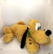 Disney Store Genuine Original Authentic Pluto Dog Plush Stuffed Animal Read