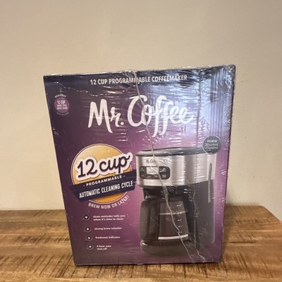 Mr. Coffee BVMC-EM100 12-Cup Programmable Auto Clean Auto Shut-Off, Stainless