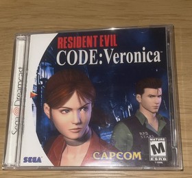 Resident Evil - CODE: Veronica (Sega Dreamcast) With Guide and Poster [READ]