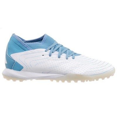 Adidas Predator Accuracy.3 TF Mens Turf Soccer Cleats Shoes White Blue Pick Size