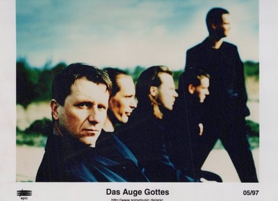 Das Auge Gottes Photo Original Coloured Epic Records Press Promotion May 1997