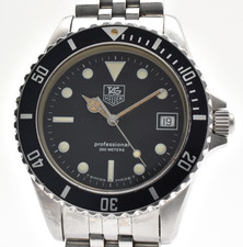 Montre pour homme TAGHeuer1000 Professional 980.013N 36 mm cadran noir date...
