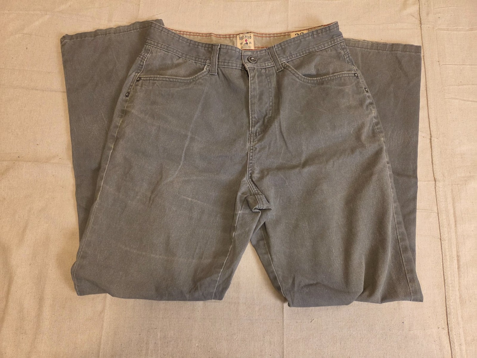 Red Head Brand Co. Men's Straight Leg Pants Size 32x32 Gray