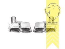 Edelstahl Endrohre Auspuff Blende Auspuffblenden für Mercedes Benz E-Klasse W212 Edelstahl Endrohre Auspuff Blende Auspuffblenden für Mercedes Benz E-Klasse W212