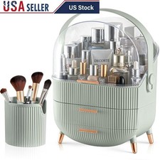 Portable Makeup Organizer W/ Clear Drawer Storage Cosmetics  Skincare New