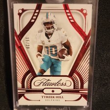 2024 Panini Flawless Tyreek Hill Ruby /20 #41 Dolphins NFL Football