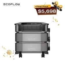 EcoFlow DELTA Pro Ultra 12kWh Portable Power Station Lifepo4 Home Battery Backup