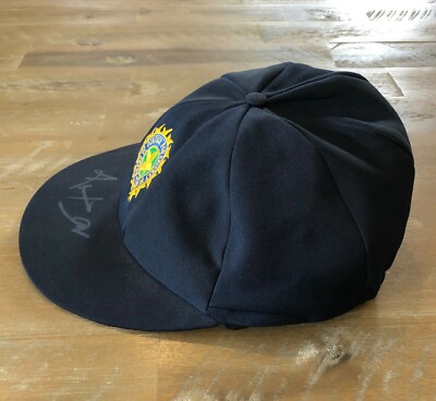 Baggy Green Indian Cricket Baggy Cap Kapil Dev MATCH WORN SIGNED