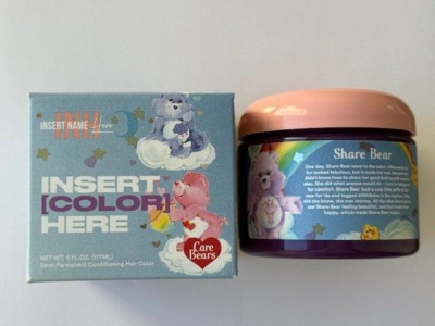 Insert Name Here Share Bear Semi-Permanent Hair Color 177 ml Sealed Free Ship
