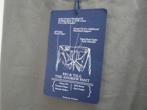 Polo Ralph Lauren Vintage 90s The Andrew Classic Fit Pants Mens Size 42B Pleated - Picture 11 of 13