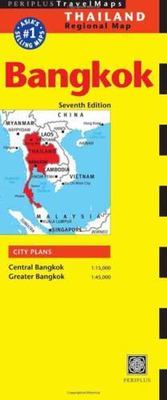 Bangkok Travel Map Seventh Edition by Periplus Editors, map, Used - Very Good
