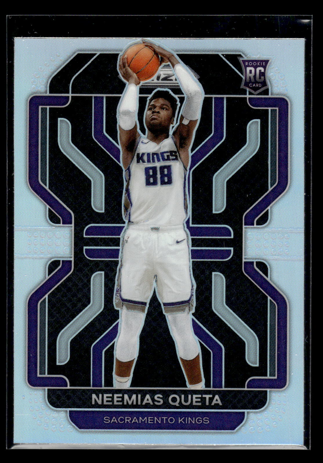 2021-22 Panini Prizm #316 Neemias Queta Rookie Silver Sacramento Kings