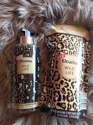 LUXUS 3 tlg. WILD LIFE: *800 ml Cremeseife/TRAUM + 500ml Duschgel (Duftzwilling)