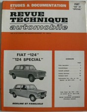 Revue technique Fiat 124