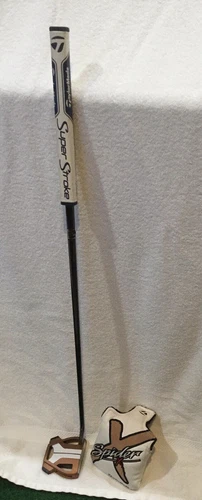 Taylormade Spider X Mallet Putter 33 inch Bronze Putter and Headcover