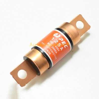 1 Pc. New PEC 125A High Voltage Automotive Fuse DC450V BC2000A
