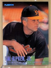 1996 Fleer BLUE FOIL TIFFANY #20 Cal Ripken Jr HOF RARE GLOSSY PARALLEL