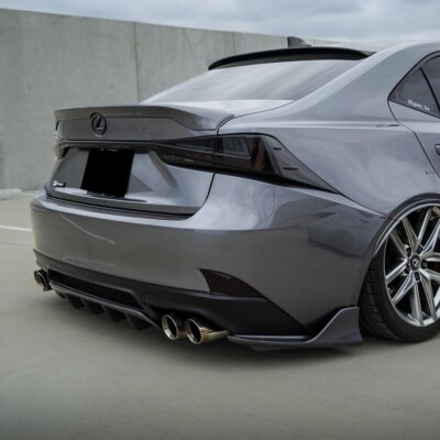 #ad #ad Smoked LED Tail Lights For Lexus IS250 IS300 IS350 Sedan 2014 2020 w Animation $486.56