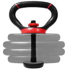 Yes4All Adjustable Kettlebell for Weight Plates, Exercise Kettlebells Weight Set
