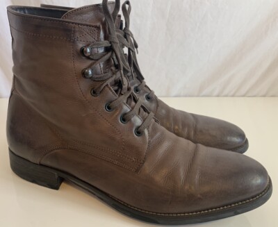 To Boot New York Boots Mens Size Leather Distressed Adam