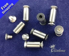 0.53" (13.5mm) Stainless steel Knife Handle Screws  for 5mm hole tools screws 