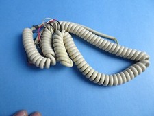 WESTERN ELECTRIC IVORY TELEPHONE HANDSET CORD HARDWIRED 26" SEALED NEW