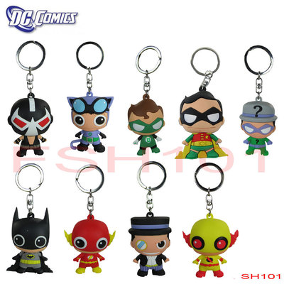 GDC NEW ERA×GDC Collabo Key Charm New Blind Bag Superhero DC Comics 3-D Figural Keychain