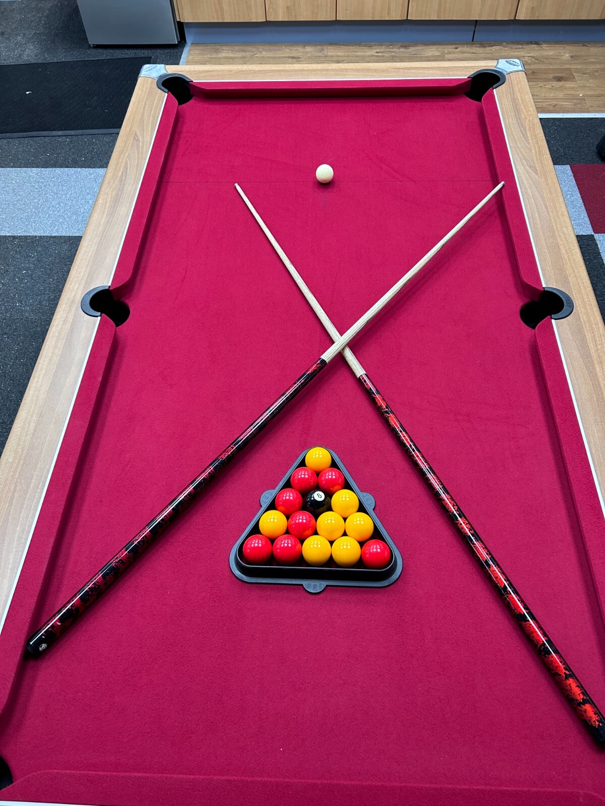 DPT 7ft Dining Room Pool Table Slate Bed eBay