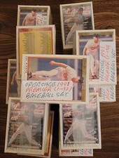 1991 o-pee-chee premier baseball 12 complete sets ,free shipping