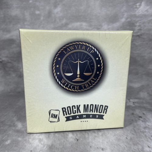 Rock Manor Game Lawyer Up: Witch Trial Expansion New Sealed - Picture 2 of 4