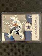 EMMITT SMITH Dallas Cowboys 2002 Fleer Flair Football “FRANCHISE FAVORITES