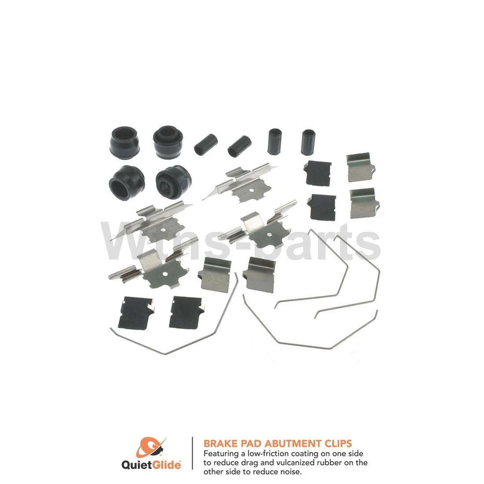 Kit de herrajes de freno de disco delantero Lincoln MKZ Carlson 2007~2012 Foto 3 de 3