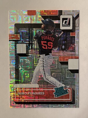 2022 Panini Donruss - Rated Prospect Vector #RP-5 Jairo Pomares (RC)