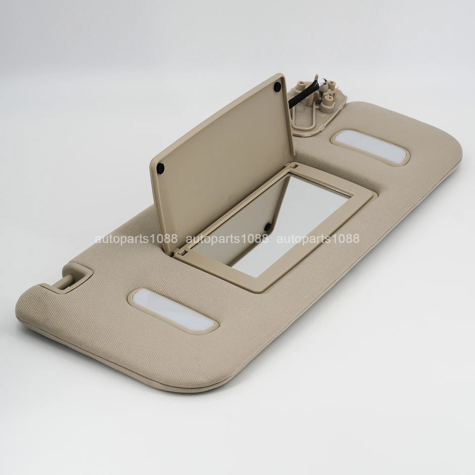 Ajuste para 15-19 Escalade Suburban Tahoe Yukon para-sol interior com espelho iluminado - Imagem 2 de 4