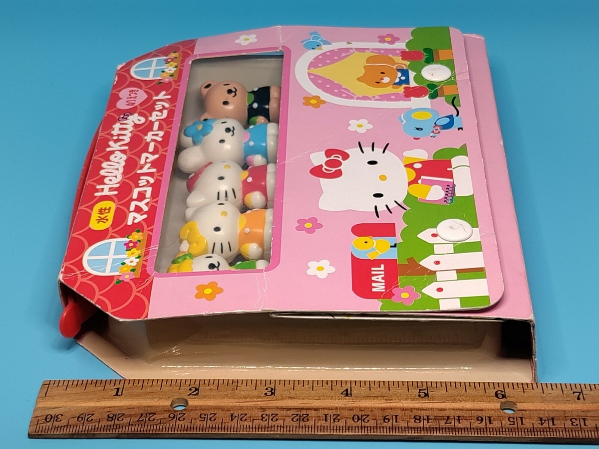 2005 Sanrio (Japan) Hello Kitty & Friends Box of Markers w/ Figure