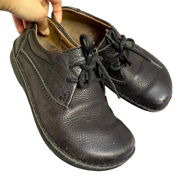 Vintage Birkenstock Black Memphis Leather Oxford Shoes Vintage Birkenstock Black Memphis Leather Oxford Shoes