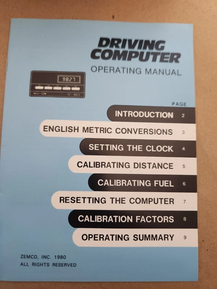 Computadora de conducción Cal Custom, ZT-4 NUEVO STOCK ANTIGUO Foto 4 de 4