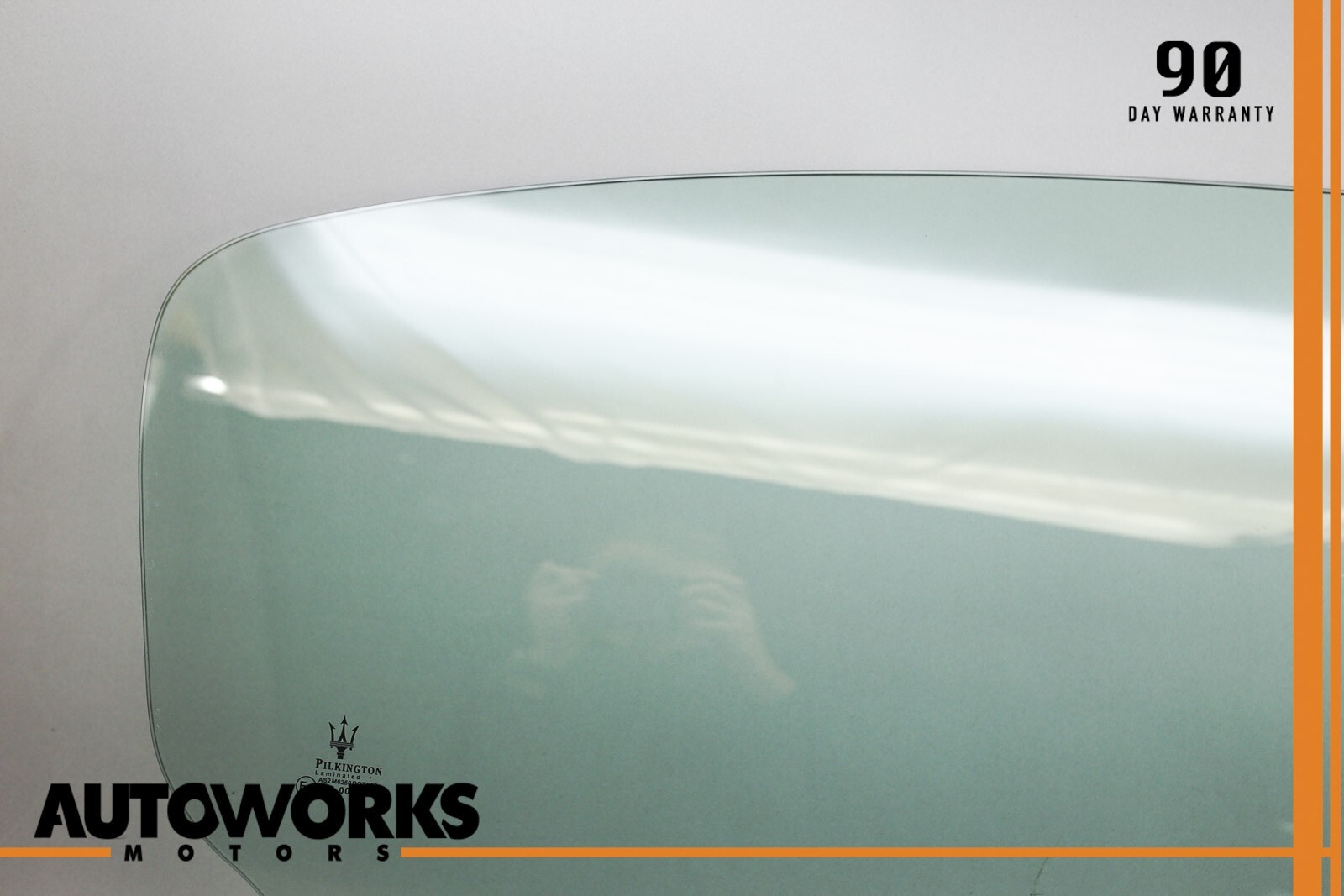 03-13 Maserati Quattroporte M139 Rear Right Passenger Side Door Window Glass OEM