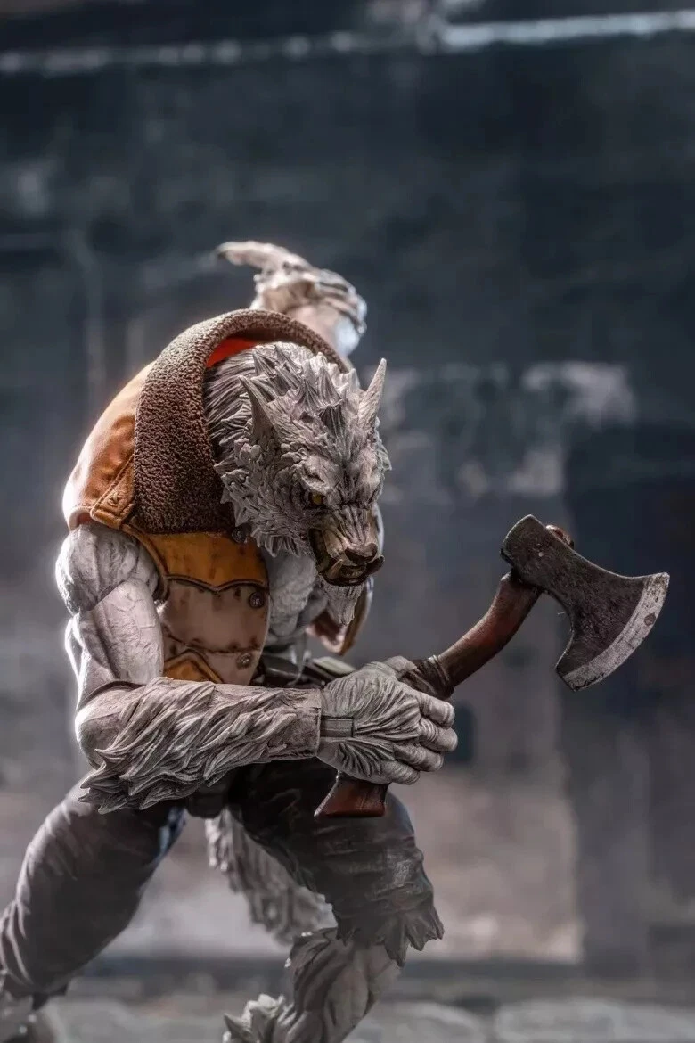 Maestro Union 1/12 Veteran William Werewolf White 6'' Action