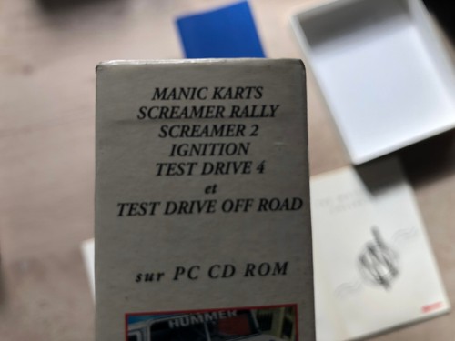 Compilation 6 jeux Manic karts/screamer 2&rally/test drive 4 off road PC Big box - Imagen 4 de 5