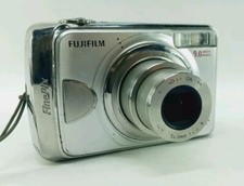 FujiFilm FinePix A920 Silver Compact Digital Camera 9.0MP Tested Working Case