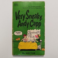 Very Sneaky, Andy Capp by Smythe (Paperback, 1969) Fawcett Pocket Book - NICE!
