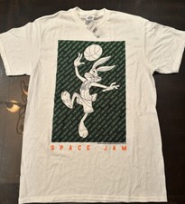 Looney Tunes Space Jam Bugs Bunny Tee T Shirt Size M