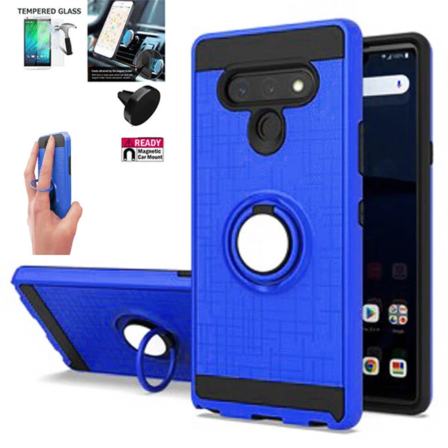 Phone Case For LG Reflect / K51 Case Shock Proof Ring-Stand-Holder-stand