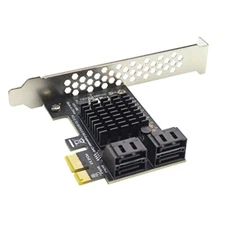 4 Port III PCI-e Controller Card 4-Port Expansion Card for w/ Standard Brac