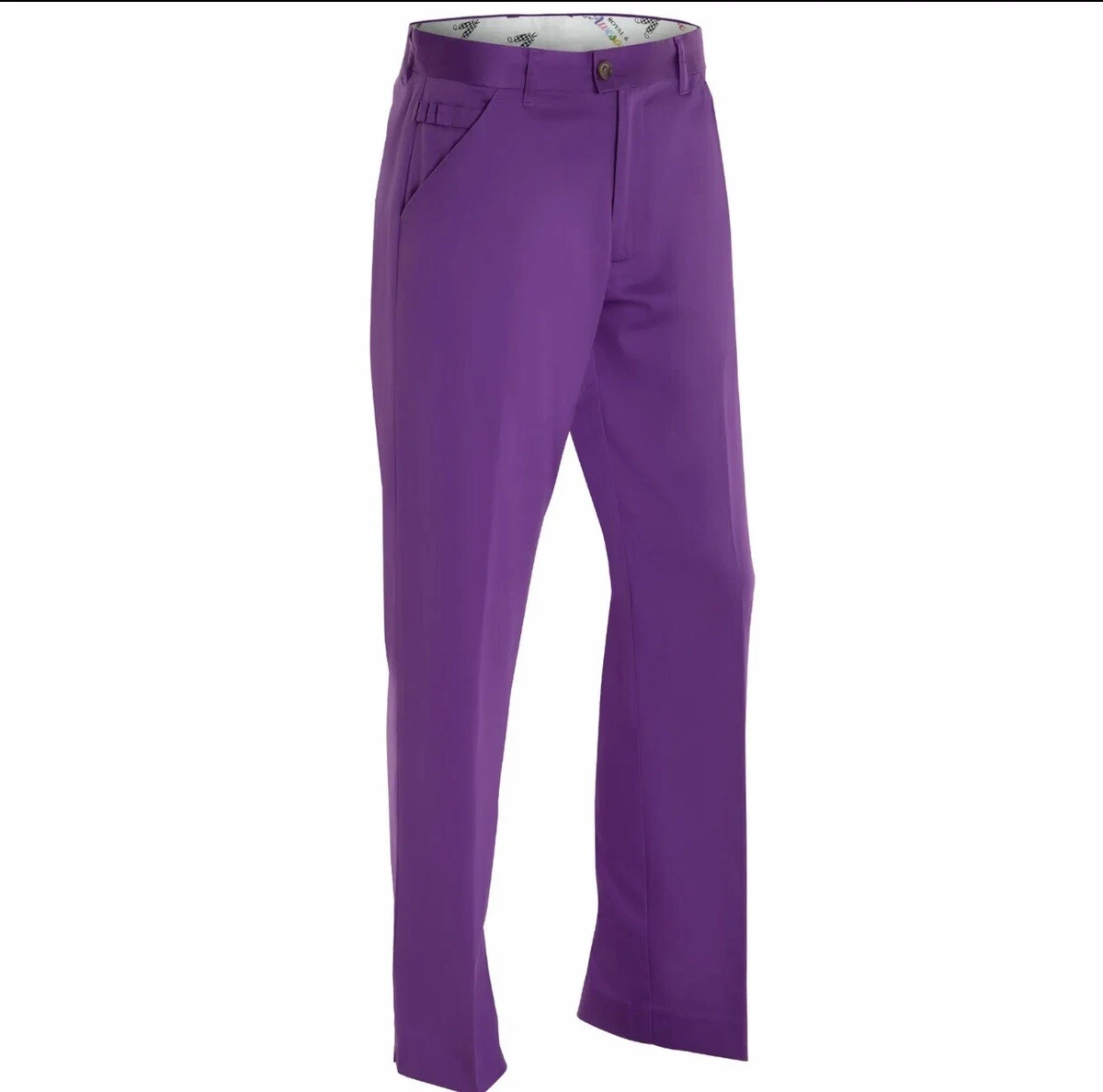 Mens purple golf best sale pants
