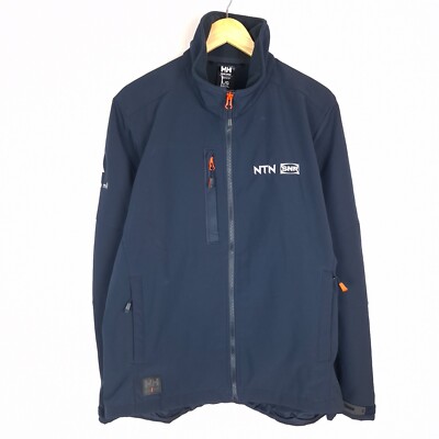 HELLY HANSEN Herren Softshelljacke Größe L Blau Polyester Full Zip Workwear